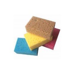 EPONGE SYNTHETIQUE COULEUR 14X5X10CMS ^