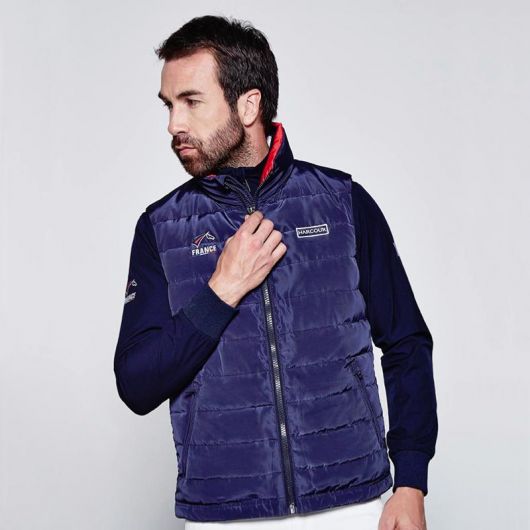 Gilet Sans Manches Homme Collection France Sligoh Harcour Harcour Espace Marques Equestra