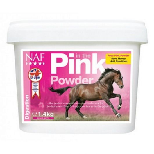 In the Pink Powder Naf probiotiques en poudre cheval