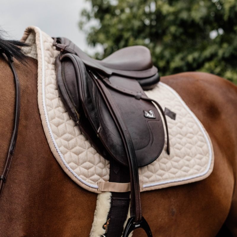 Tapis de selle cheval Classic cuir - Kentucky Horsewear - KENTUCKY