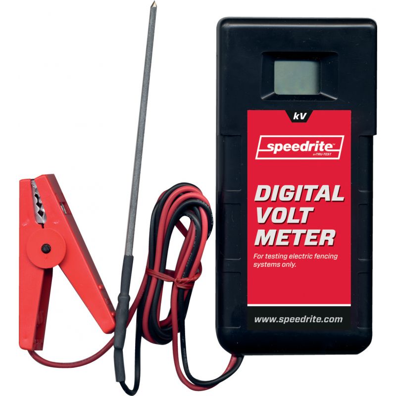 Multimètre digital Testeur de clôture électrique 0 - 12 000 V LCD