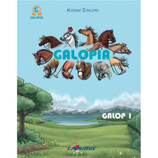 Galopia mon cahier Galop 4 Lavauzelle - Equestra