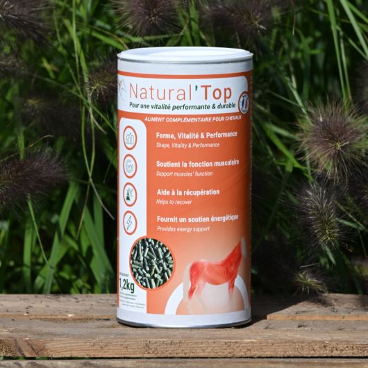 Natural'Top vitalité durable cheval - Natural'Innov