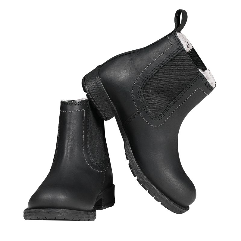 Boots équitation enfant hiver doublure mouton synthétique Jodphur - Elt