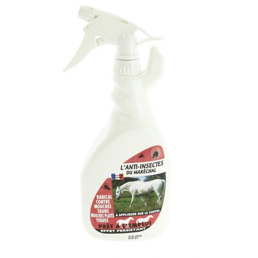 Spray anti-insectes cheval - Gamme du maréchal