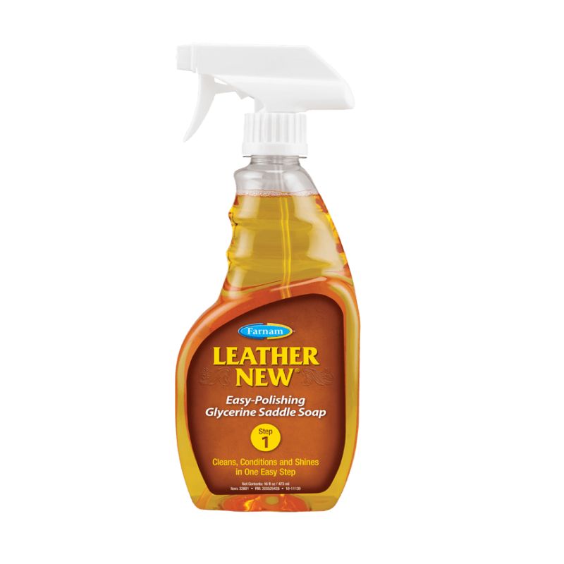 Savon liquide pour cuir 473 ml Leather New Soap - Farnam