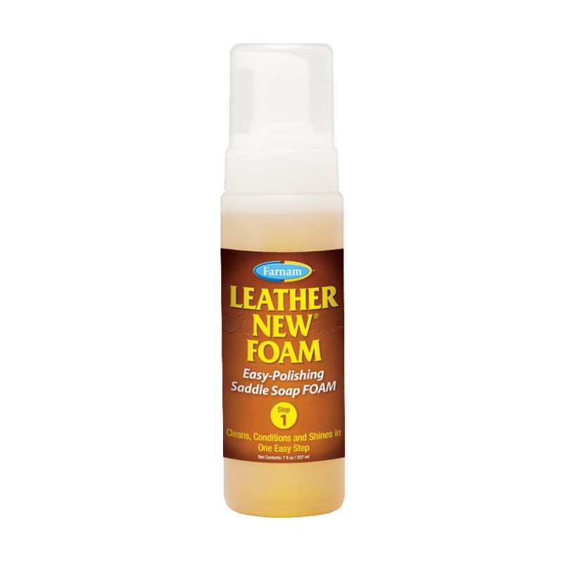 Mousse 2 en 1 cuir cheval Leather New Foam - Farnam