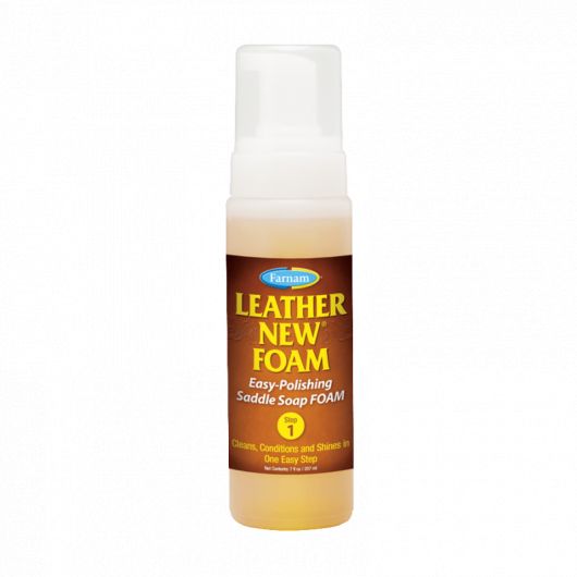 Mousse 2 en 1 cuir cheval Leather New Foam - Farnam