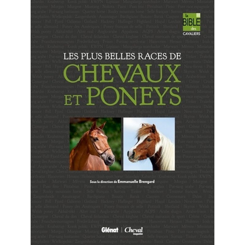 Les plus belles races de chevaux et de poneys - Glénat