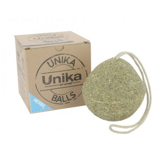 Pierre à lécher respiration cheval Ball Herbs Unika 1,8kg - Equestra