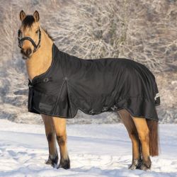 Couverture imperméable cheval Scandic encolure haute 200 g - Waldhausen