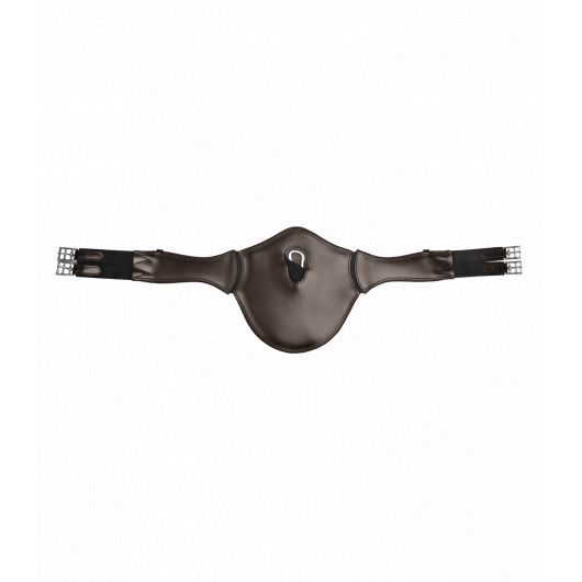 Sangle bavette articulée cheval cuir Comfort - Waldhausen 