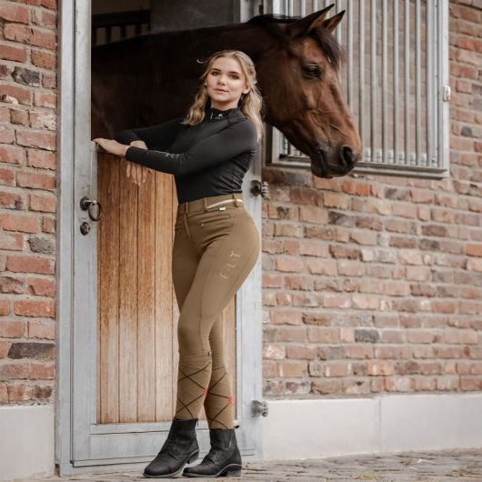 Pantalon équitation femme fond silicone Maja - Elt