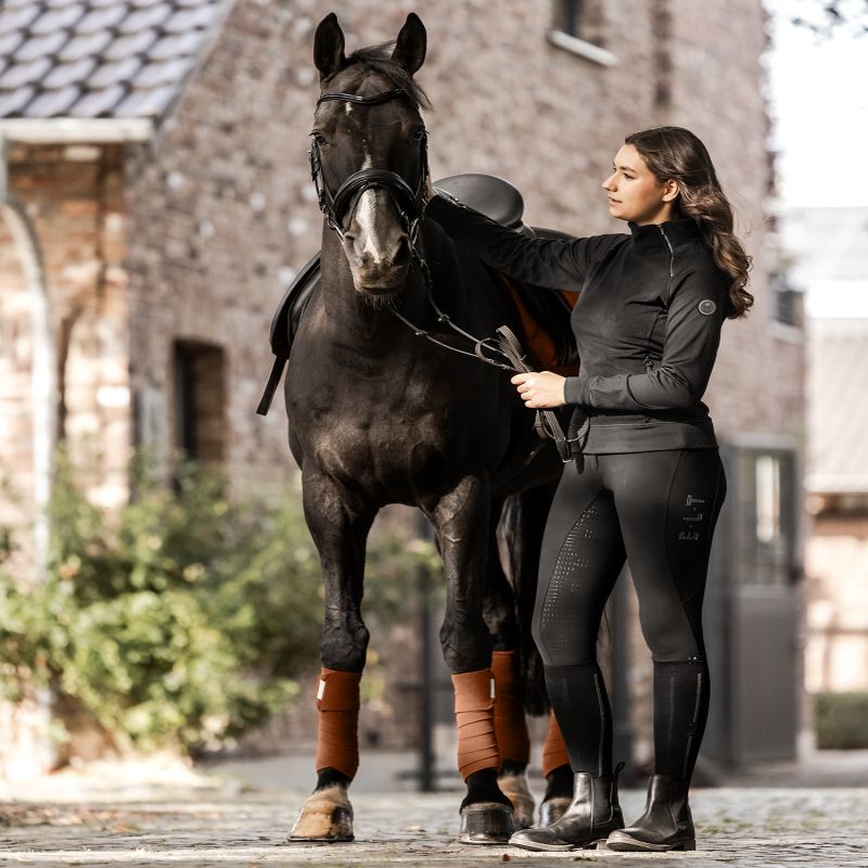 Pull en polaire équitation femme Osaka - Elt 