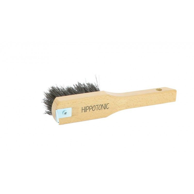 Brosse à sabot cheval avec cure-pied 