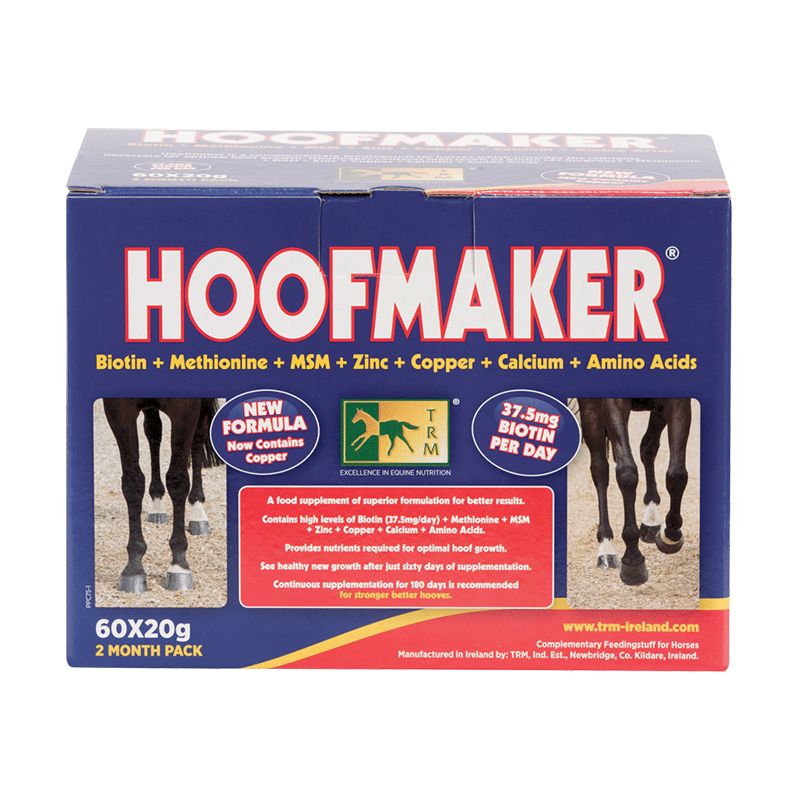 Hoof Maker - Biotine cheval 60x20g - Date courte - TRM 