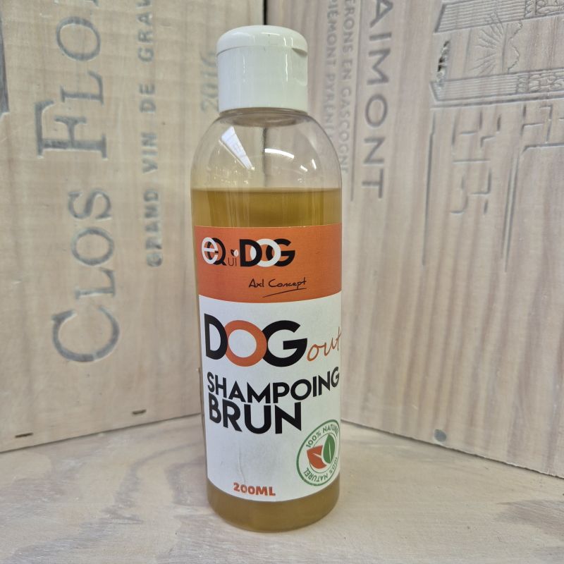 Shampoing chien pelage marron Dog'Out 200 ml - Equi Dog