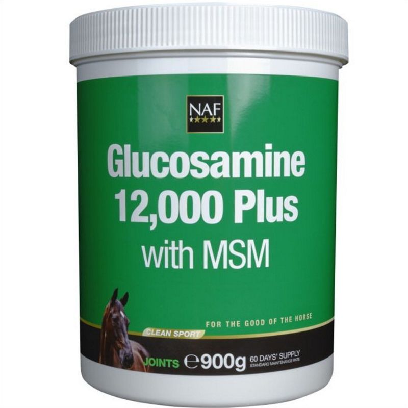 Glucosamine 12 000 Plus avec MSM cheval - Naf